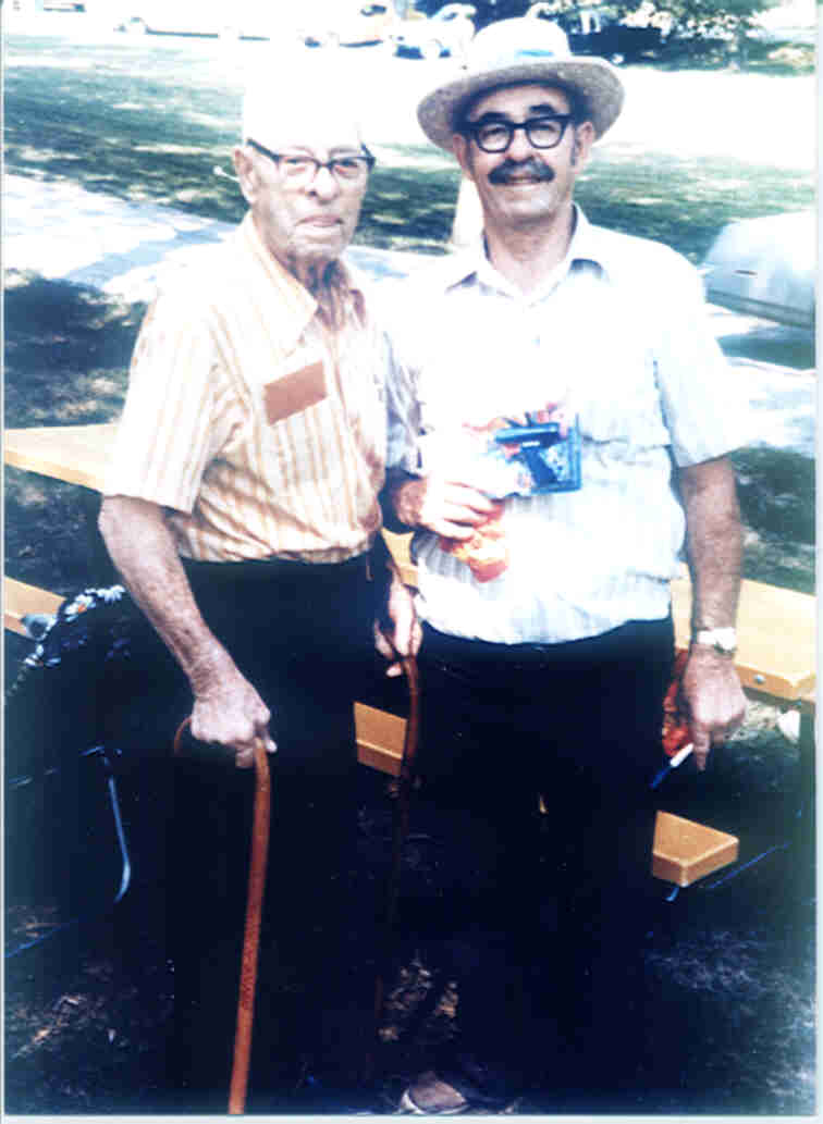 Grandpa Mowrey & Dad 